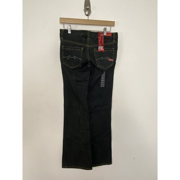 NWT Parasuco Denim Legend 26X34 Flare Wide Leg Jeans Red Label - Picture 3 of 8